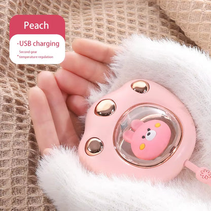 Paw Portable Hand Warmer - 2 in 1 USB Charging 